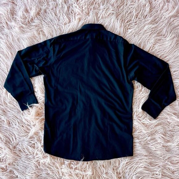 Black Van Heusen Dress Shirt - Picture 3 of 3
